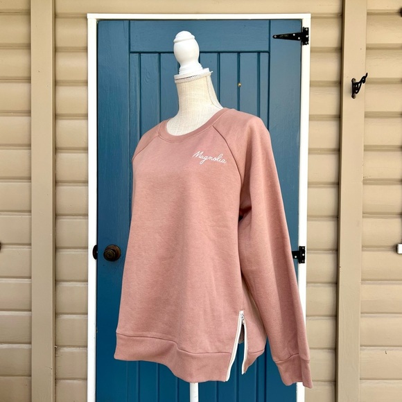 Magnolia Blush Pullover With Side Zipper Women’s Size L - Picture 2 of 8